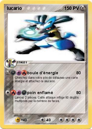 Pokemon lucario