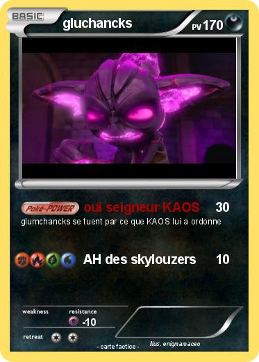 Pokemon gluchancks