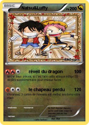 Pokemon Natsu&Luffy