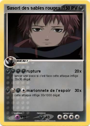 Pokemon Sasori des sables rouges