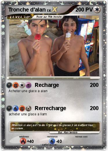 Pokemon Tronche d'alan