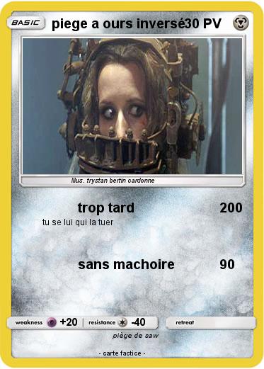 Pokemon piege a ours inversé