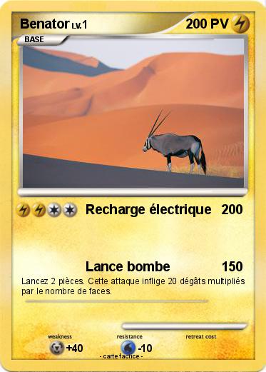 Pokemon Benator