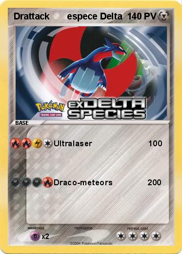 Pokemon Drattack       espece Delta