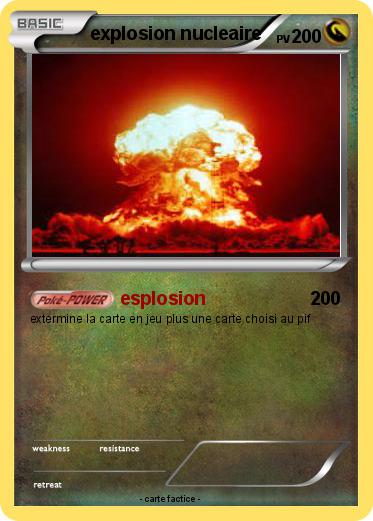Pokemon explosion nucleaire