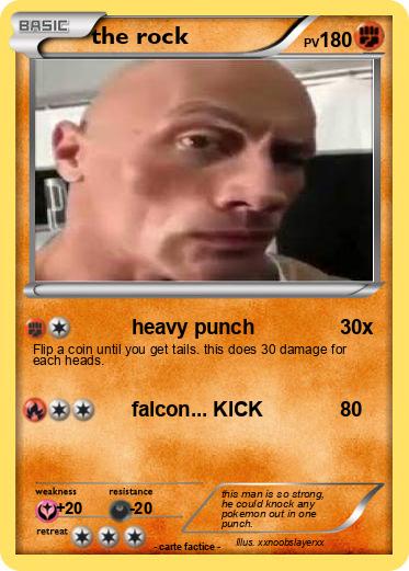 Pokemon the rock