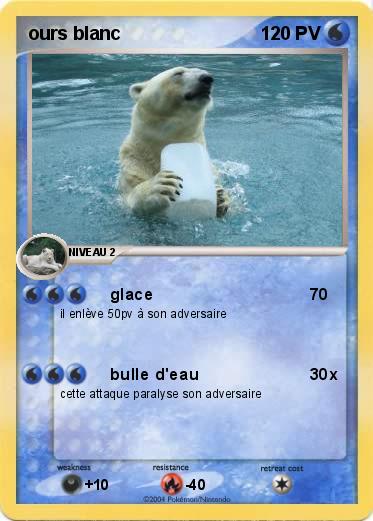 Pokemon ours blanc