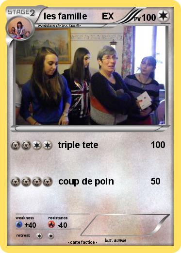Pokemon les famille      EX