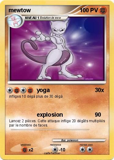 Pokemon mewtow