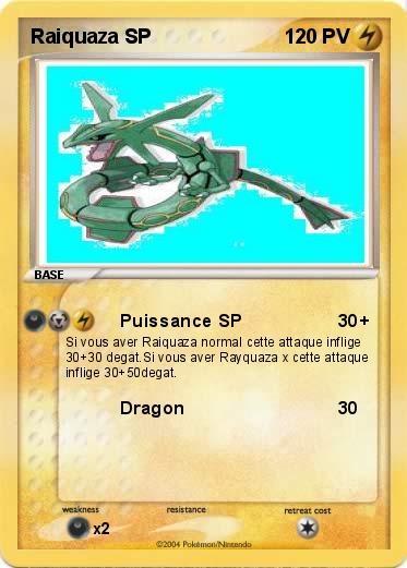 Pokemon Raiquaza SP