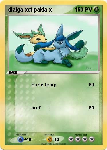 Pokemon dialga xet pakia x