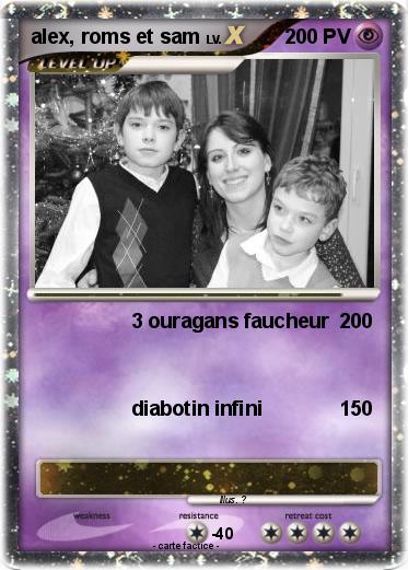 Pokemon alex, roms et sam