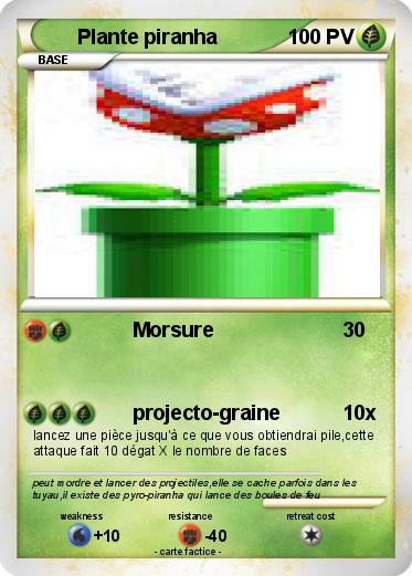 Pokemon Plante piranha