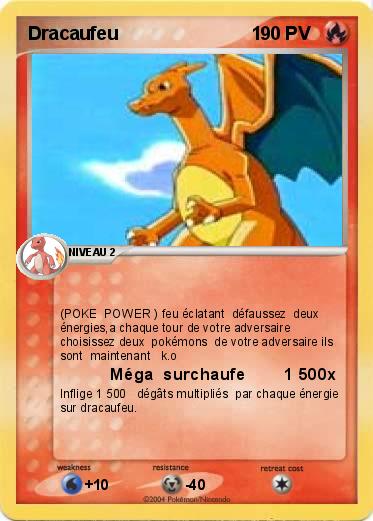 Pokemon Dracaufeu                          1
