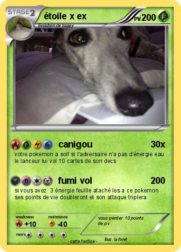 Pokemon étoile x ex