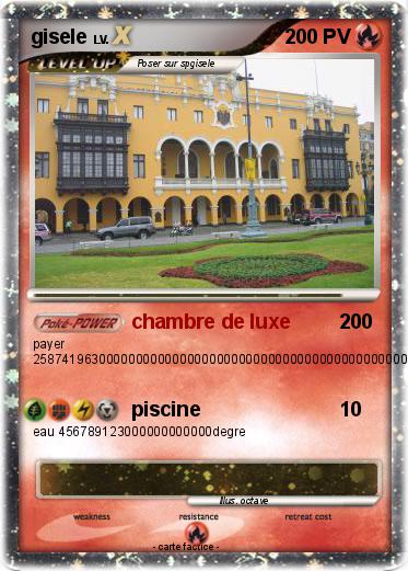 Pokemon gisele