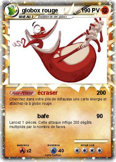 Pokemon globox rouge