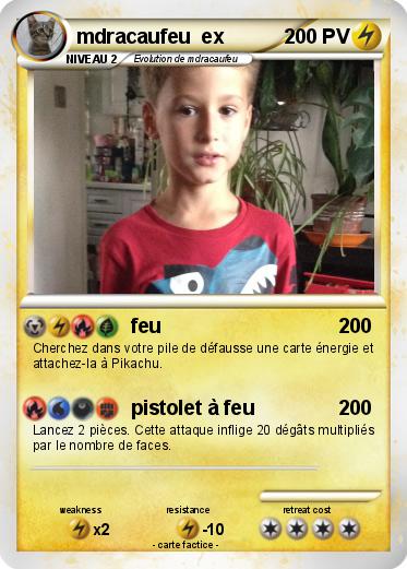 Pokemon mdracaufeu  ex