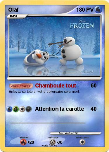 Pokemon Olaf