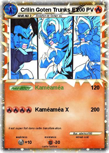 Pokemon Crilin Goten Trunks EX