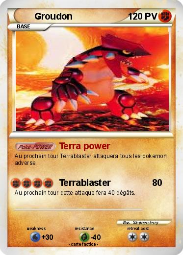 Pokemon Groudon