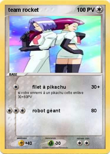 Pokemon team rocket