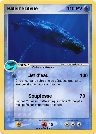 Pokemon Baleine bleue