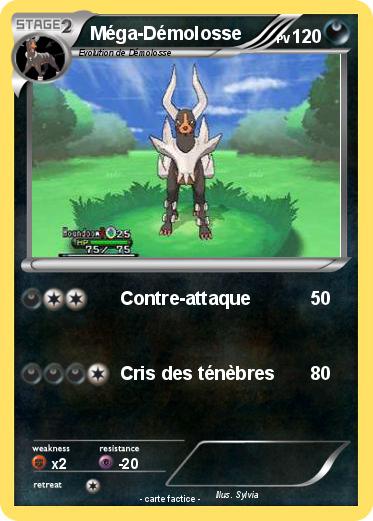 Pokemon Méga-Démolosse