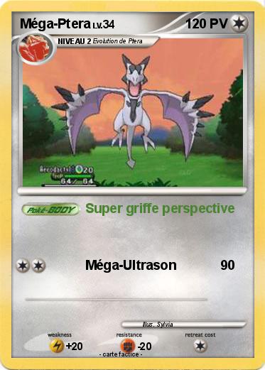 Pokemon Méga-Ptera