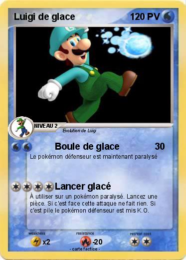Pokemon Luigi de glace