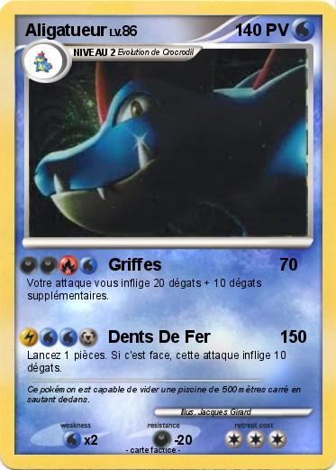 Pokemon Aligatueur
