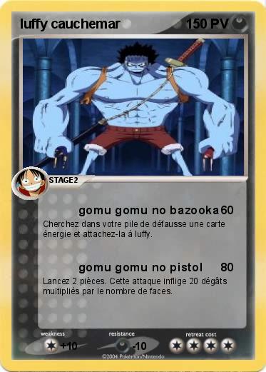 Pokemon luffy cauchemar