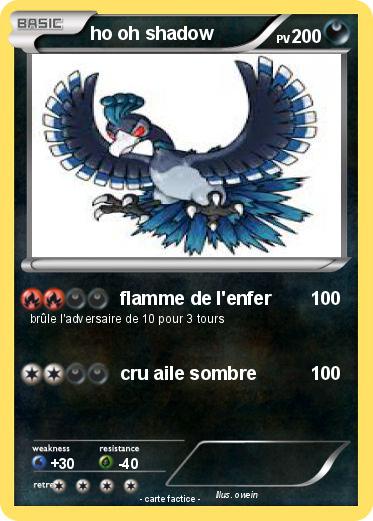 Pokemon ho oh shadow