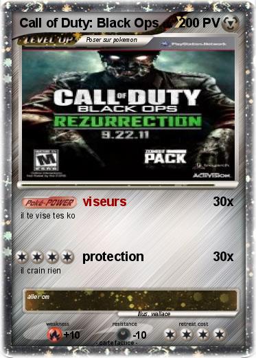 Pokemon Call of Duty: Black Ops