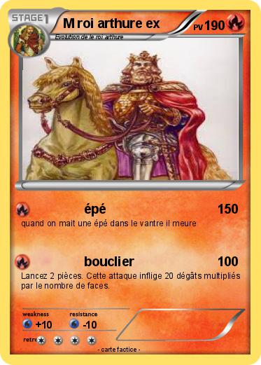 Pokemon M roi arthure ex