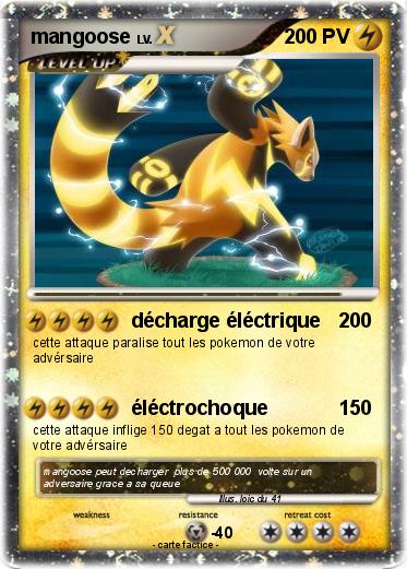 Pokemon mangoose