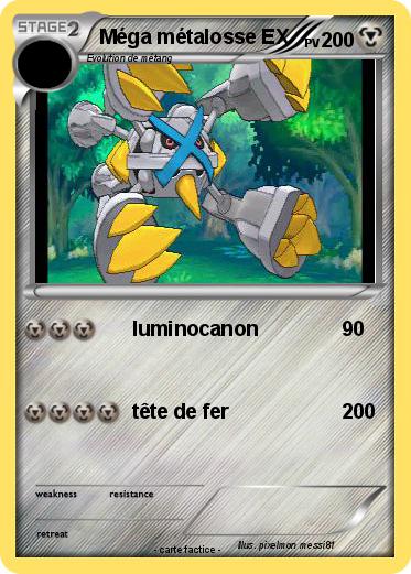 Pokemon Méga métalosse EX
