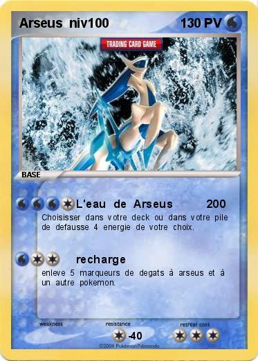 Pokemon Arseus  niv100