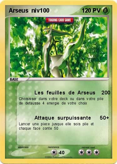 Pokemon Arseus  niv100