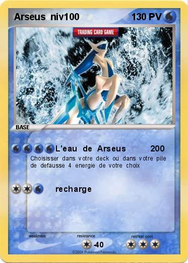Pokemon Arseus  niv100