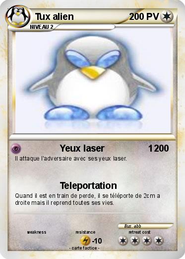 Pokemon Tux alien
