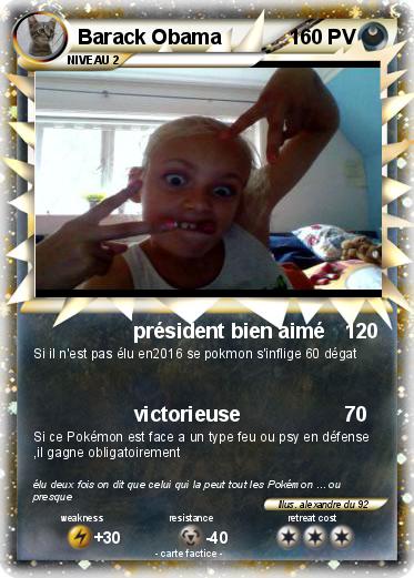 Pokemon Barack Obama