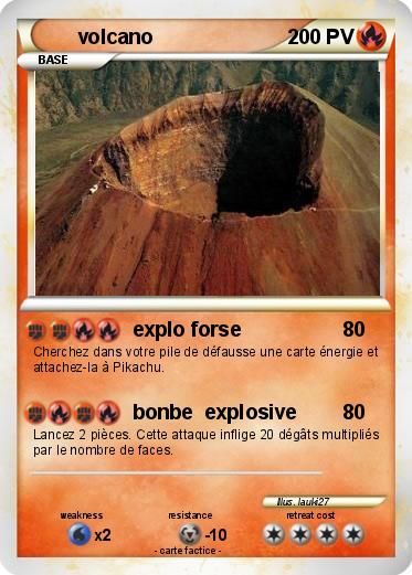 Pokemon volcano