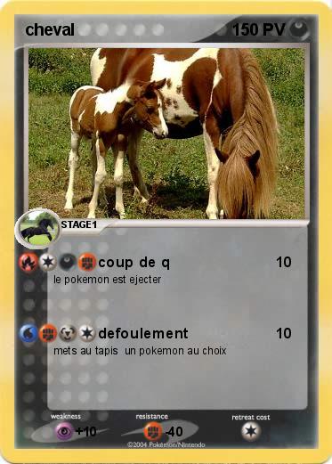 Pokemon cheval