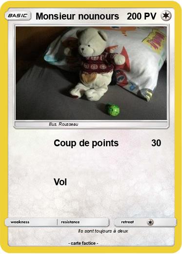 Pokemon Monsieur nounours