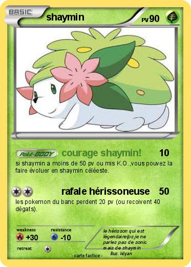 Pokemon shaymin