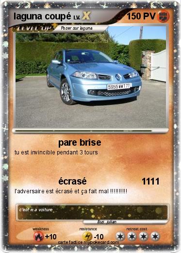 Pokemon laguna coupé