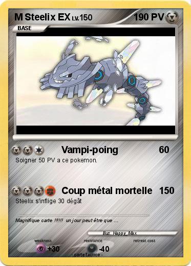 Pokemon M Steelix EX