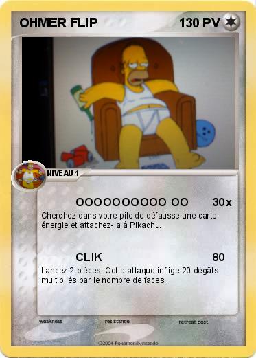 Pokemon OHMER FLIP