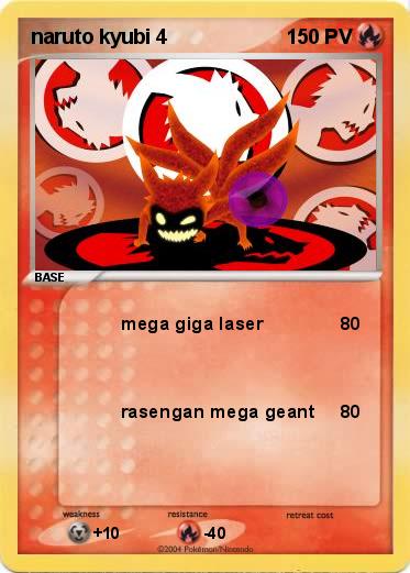 Pokemon naruto kyubi 4